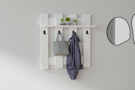 Asir Group Agățători De Perete Din Lemn Cu 4 Compartimente 70x18x70cm Asir Group Agățători De Perete Din Lemn Cu 4 Compartimente 70x18x70cm