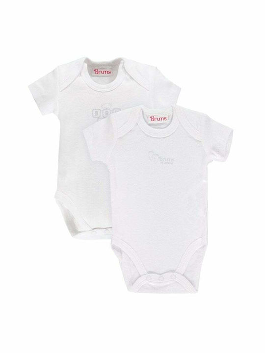 Brums Baby Bodysuit Underwear Set White