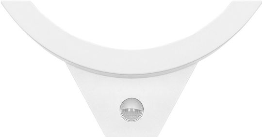 Adviti Стенно Външно Осветително Тяло LED IP54 10W с Естествено бяло Светлина 28.9x14.7x9εκ.