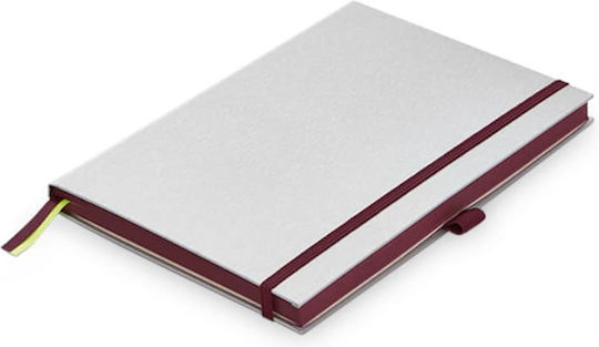 Lamy Hardcover Notebook A6 Square with Elastic and Pen Holder Gray