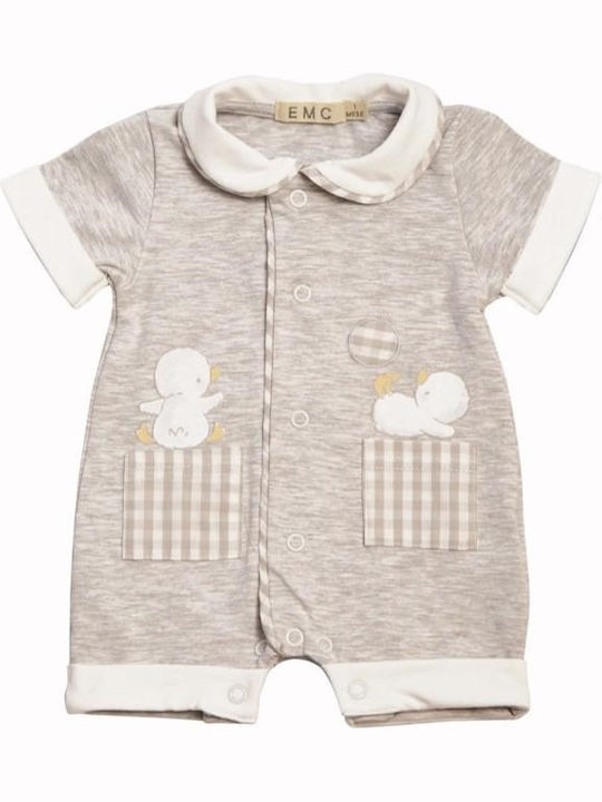 EMC Baby Bodysuit Set Gray