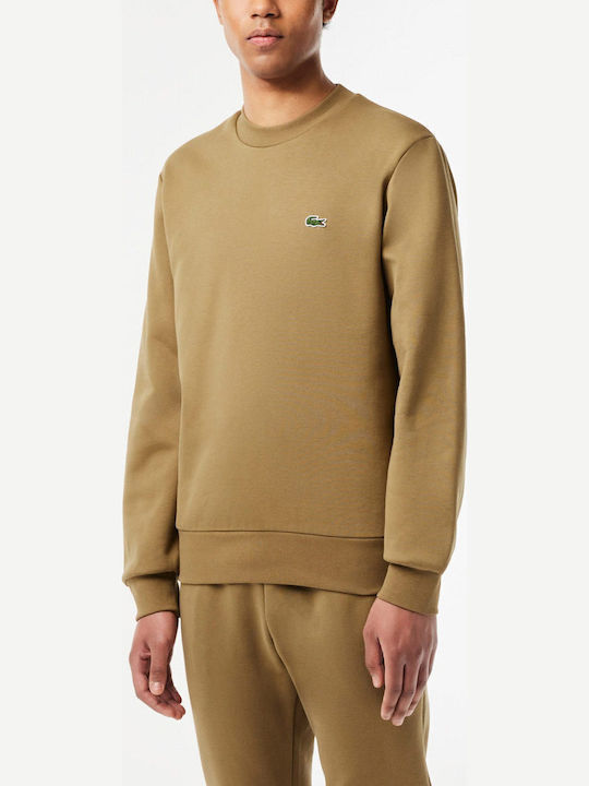Lacoste Φούτερ Καφέ