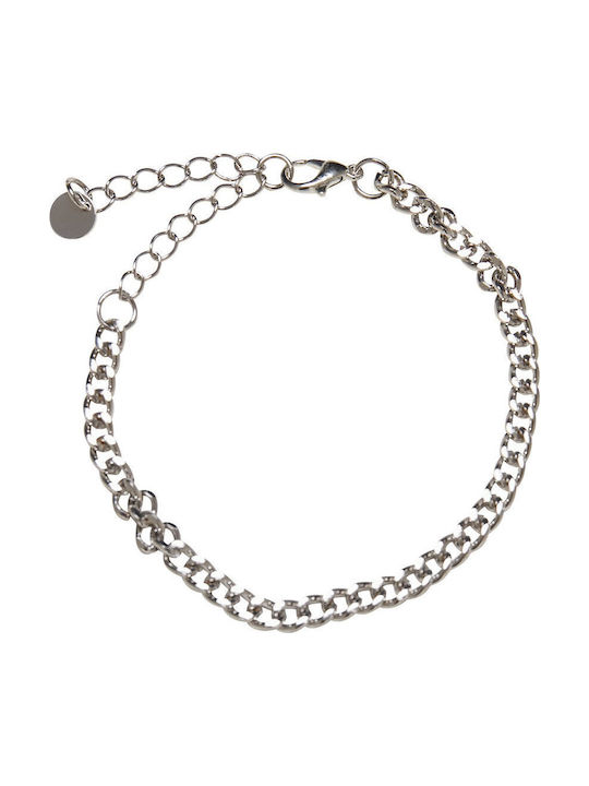 Urban Classics Small Saturn Silberne Kette Hand
