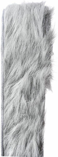 LiebeQueen Christmas Ribbon Gray 450x6.7cm 1pc