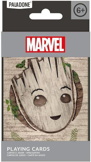 Настолна игра Marvel Guardians Of The Galaxy Cards Groot за 2+ играчи 6+ години PP11325GT (EN) Paladone