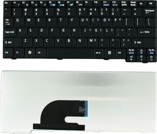Tastatură Laptop pentru Acer și Aranjament Engleză (SUA) în Culoare Neagră A150L