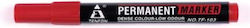 Tenfon Permanent Marker 3mm Black