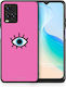 Smartfits Blue Eye Pink Back Cover Albastru (Vivo Y33s)