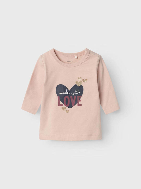 Name It Kids Blouse Long Sleeve Nude