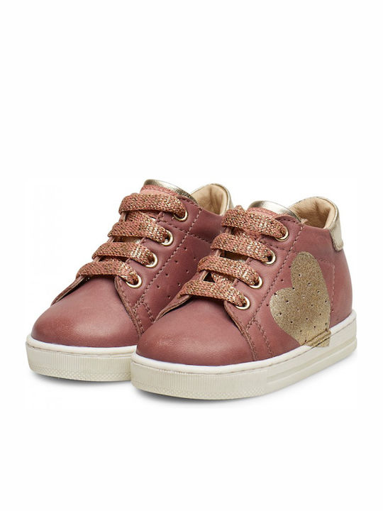 Heart Kids Sneakers High Anatomic Pink