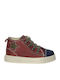Kids Sneakers High Anatomic Brown