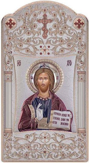 Slevori Image Jesus Christ Silver 8.4x16cm