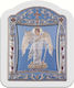 Slevori Εικόνα Schutzengel Metall 10.3x12.9cm