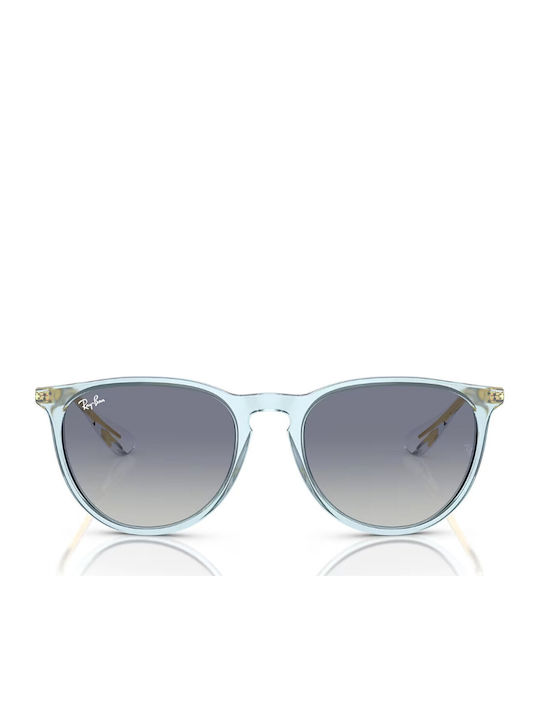 Ray Ban Erika Damen Sonnenbrille mit Blau Geste...