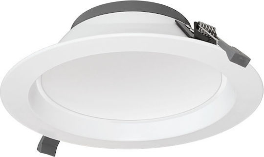 Power Led Round Recessed LED Panel 20W 20cm