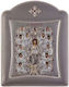 Slevori Imaginea Iisus Hristos Argint 16.7x22.4cm