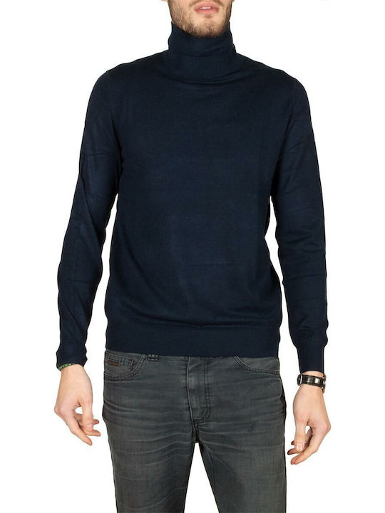 Langarm-Pullover Blau