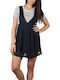 Summer Mini Dress Blue