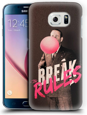 Zagg Break The Rules Back Cover Σιλικόνης Πολύχρωμο (Galaxy S6)