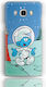 Zagg Space Smurf Back Cover Σιλικόνης Πολύχρωμο (Samsung Galaxy J5 2016)