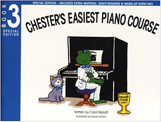 Chester Music Publications Easiest Course Piano Book N.3 Παρτιτούρα για Πιάνο