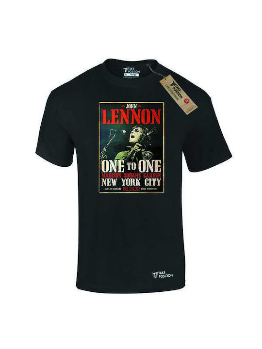 Takeposition John Lennon One T-shirt με Στάμπα ...