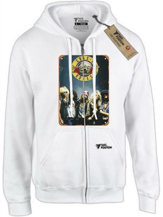 Takeposition Z-cool Hooded Jacket White