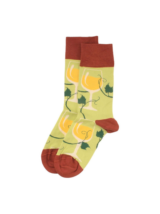 Trendy Patterned Socks Multicolour