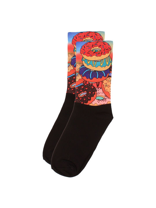 Trendy Printed Women's Socks Multicolour