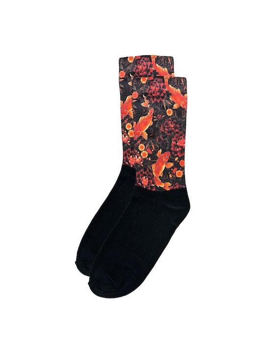 Trendy Printed Men's Socks Multicolour