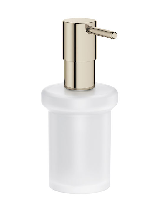 Grohe Essentials Dispenser Γυάλινο Ασημί 160ml