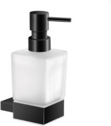 Sanco Monogram Spender Glas Schwarz
