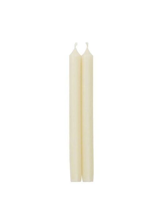 Caspari Scented Candle Taper Ecru 1pcs