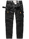 Trousers Cargo in Slim Fit Black