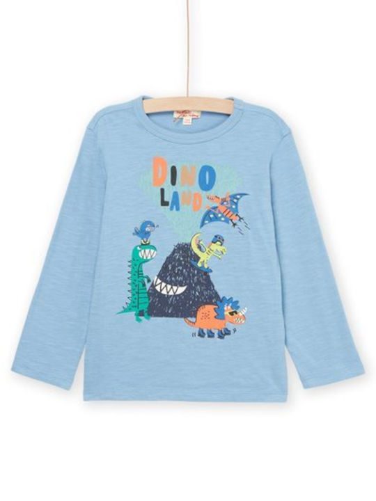 Dpam Kids Blouse Long Sleeve Blue