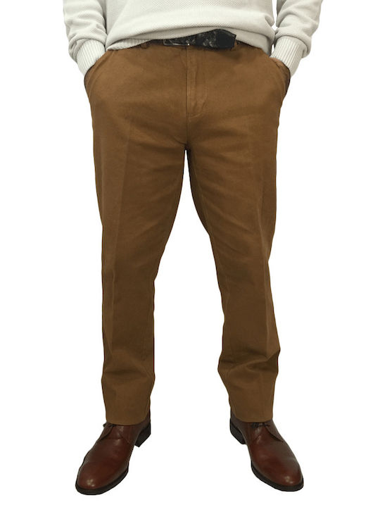 Freeman Clothing Men's Trousers Chino Camel