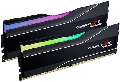 G.Skill Trident Z5 Neo RGB 32GB DDR5 RAM με 2 Modules (2x16GB) και Ταχύτητα 6400 για Desktop