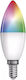 Emos Smart Λάμπα LED 4.8W για Ντουί E14 RGB 400lm Dimmable