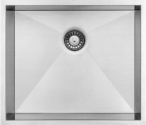 Macart Quattro ΝΕ08106001 Drop-In Sink Inox W65xD40cm Silver
