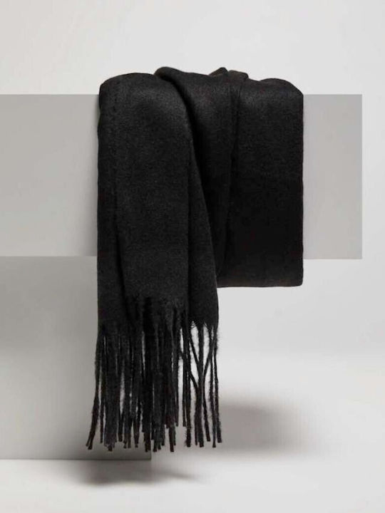 Make your image Women's Wool Scarf Black