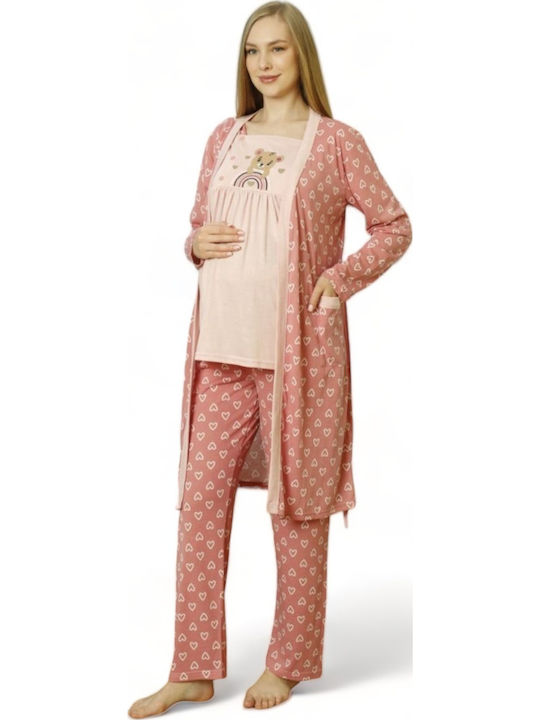 PijaMood Robe de maternitate și alăptare Rotten Apple