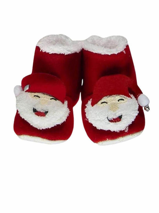 Ekmen Kids' Slipper Socks ΚΟΚΚΙΝΟ