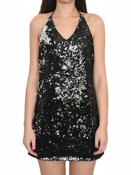 Summer Mini Evening Dress Black