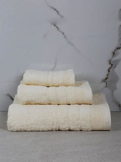 Sunshine Hand Towel Chimbouri 40x60cm 6 Ecru Weight 500gr/m²