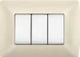 Elettrocanali Πλαίσιο Διακόπτη σε Μπεζ Χρώμα ECL2882A