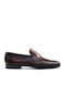 Leder Herren Mokassins in Braun Farbe