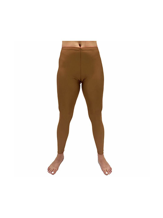 Dance & Football Kids Dance Leggings Brown