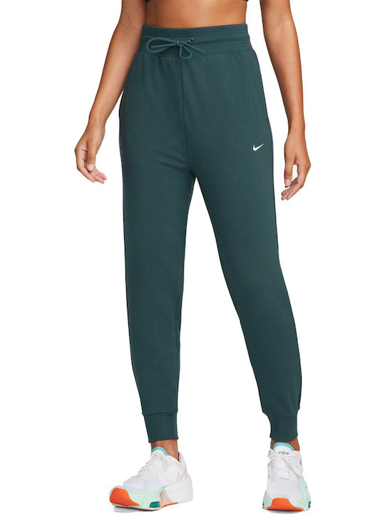 Nike Drifit One Highwaisted 7/8 French Terry Jo...