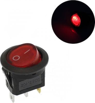 On Off 3 On-Off switch with Lighting 1pcs