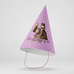 Party Hats 8pcs PINK62231